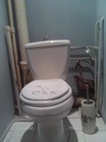 Лот: 5076670. Фото: 2. Унитаз+Бачок+сиденье. Сантехника, водопровод