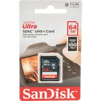 Лот: 24563188. Фото: 4. Карта памяти SanDisk 64GB Ultra... Красноярск