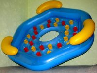 Лот: 84819. Фото: 3. Надувной шезлонг для плавания...