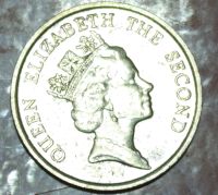 Лот: 10125376. Фото: 2. Экзотика с рубля (8667) Британский... Монеты