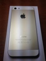 Лот: 7948536. Фото: 2. iPhone 5s 16gb Gold Идеальный. Смартфоны, связь, навигация