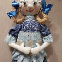 Лот: 12596023. Фото: 2. Кукла-пакетница1. Ручная работа