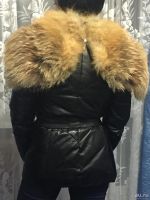 Лот: 8557191. Фото: 2. Пуховик из натуральной кожи. Женская одежда