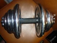 Лот: 1042654. Фото: 2. Гантеля Kettler 24.5кг. Тяжелая атлетика