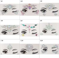 Лот: 15077728. Фото: 3. Макияж со стразами на лицо и тело. Красота и здоровье