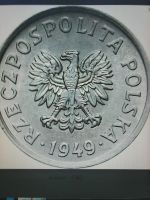 Лот: 9853193. Фото: 2. Польша 1949 год. 20 грошей. Монеты