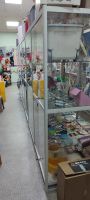 Лот: 14062053. Фото: 3. Витрина стеклянная из алюминиевого... Бизнес