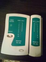 Лот: 18160169. Фото: 2. Тестер сетевого кабеля RJ45. RJ11... Сетевые устройства