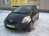 Лот: 4121688. Фото: 2. Toyota Vitz 2006 г. черный. Авто, мото, водный транспорт