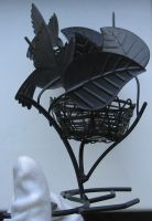 Лот: 20429061. Фото: 7. Подсвечник. Колибри у гнезда...