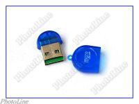 Лот: 9860595. Фото: 2. Картридер MINI USB 2.0 для карт... Комплектующие