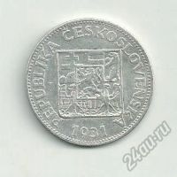 Лот: 5814748. Фото: 2. Чехословакия монета 10 крон 1931... Монеты