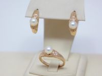 Лот: 13702378. Фото: 4. ЗОЛОТОЕ КОЛЬЦО С ЖЕМЧУГОМ 4,77...