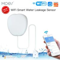 Лот: 21590791. Фото: 2. Датчик протечки воды MOES WIFi... Сетевые устройства