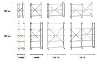 Лот: 25073596. Фото: 7. Стеллаж LOFTY HOME Роквуд