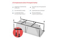 Лот: 25258002. Фото: 5. Ванна пристенная Marka One Alisa...