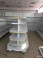 Лот: 13452471. Фото: 2. Стеллаж островной, 5 полок. Оборудование