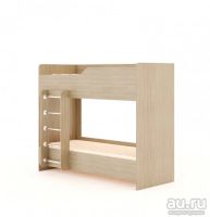 Лот: 8067027. Фото: 6. Кровать двухъярусная №2 Беленый...