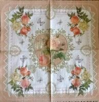 Лот: 5124411. Фото: 2. Салфетка для декупажа. Винтажные... Ручная работа