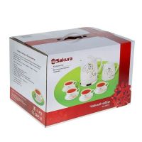 Лот: 8981167. Фото: 2. Чайный набор Sakura SA-2907C. Мелкая бытовая техника