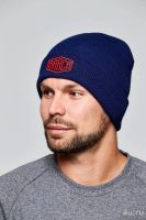 Лот: 13424019. Фото: 3. Шапка Барселона, Синий. Одежда, обувь, галантерея