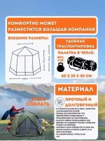 Лот: 22177420. Фото: 2. Шатер шестиугольный Lanyu, New... Туризм
