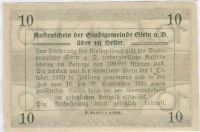 Лот: 1420380. Фото: 2. Австрия. Нотгельд. 10 геллер 1920г... Банкноты