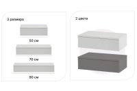 Лот: 25230407. Фото: 6. Туалетный столик навесной Hoff...