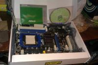 Лот: 2030848. Фото: 3. мат плата ASRock 870 iCafe AM3... Компьютеры, оргтехника, канцтовары