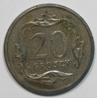 Лот: 2126981. Фото: 2. 20 грошей 2003 год. Польша. Монеты