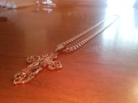 Лот: 4136558. Фото: 4. Цепочка(цепь) с крестиком(крестом...