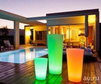 Лот: 8442754. Фото: 5. Пластиковые вазоны с LED подсветкой
