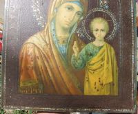 Лот: 14318195. Фото: 5. икона Казанская,Жако,19 век