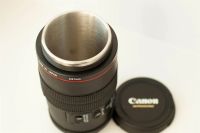 Лот: 3688417. Фото: 3. Термокружка-объектив Canon (кружка... Сувениры, подарки