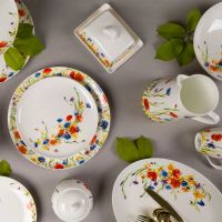 Лот: 24933602. Фото: 9. Тарелка обеденная Zapel Fleurs...