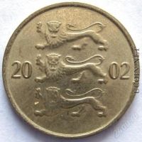 Лот: 1377120. Фото: 2. Эстония 10 сентов 2002. Монеты
