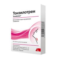 Лот: 25577332. Фото: 2. Тонзилотрен таб. для рассас. гомеоп... Медицина