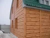 Лот: 9846257. Фото: 8. Сайдинг под бревно металлический...