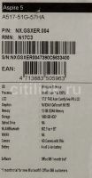 Лот: 11674244. Фото: 6. Ноутбук ACER Aspire A517-51G-57HA...