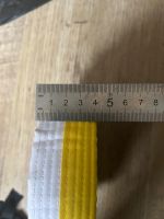 Лот: 25885811. Фото: 3. Пояс спортивный бело желтый, карате... Красноярск