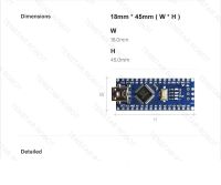 Лот: 16225742. Фото: 3. Arduino Nano v3.0 Atmega 328P... Красноярск