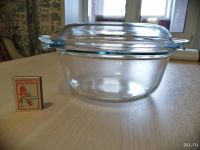 Лот: 13538203. Фото: 3. Стеклянная кастрюля PYREX / миска... Домашний быт