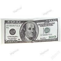 Лот: 2000188. Фото: 3. Бумажник в виде 100$ купюры. Одежда, обувь, галантерея