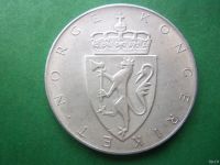 Лот: 18288487. Фото: 6. Норвегия 10 крон 1964 г. 150 лет...