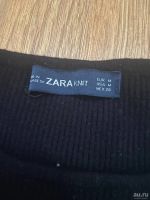 Лот: 18479677. Фото: 2. Свитер джемпер Zara knit чёрный... Женская одежда