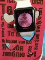 Лот: 17270912. Фото: 2. Apple Watch 3 38mm white. Смартфоны, связь, навигация