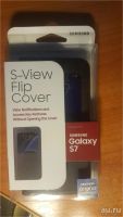Лот: 10060235. Фото: 5. Чехол для Samsung Galaxy S7 (S-View...