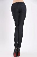 Лот: 3544915. Фото: 4. Летнии Джинсы Черные- очень красивые... Красноярск