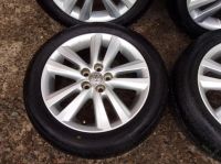 Лот: 5374077. Фото: 2. Летний комплект колес Toyota Ractis... Шины, Диски