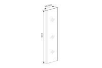 Лот: 23663589. Фото: 5. Боковая панель настенная IDDIS...